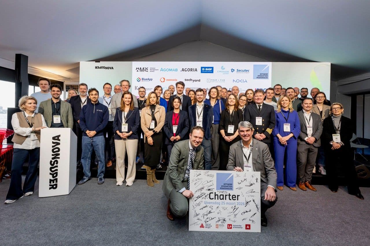 Charter signed for Antwerp as a strong international innovation hub
